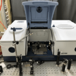 時間解析傅立葉紅外線光譜儀(近紅外光區) Step-scan time-resolved Fourier-transform infrared spectroscopy (Near-IR)